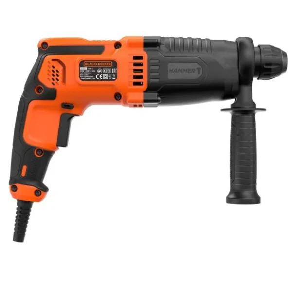 ELECTRIC DRILL HAMMER BLACK & DECKER 650W SDS+